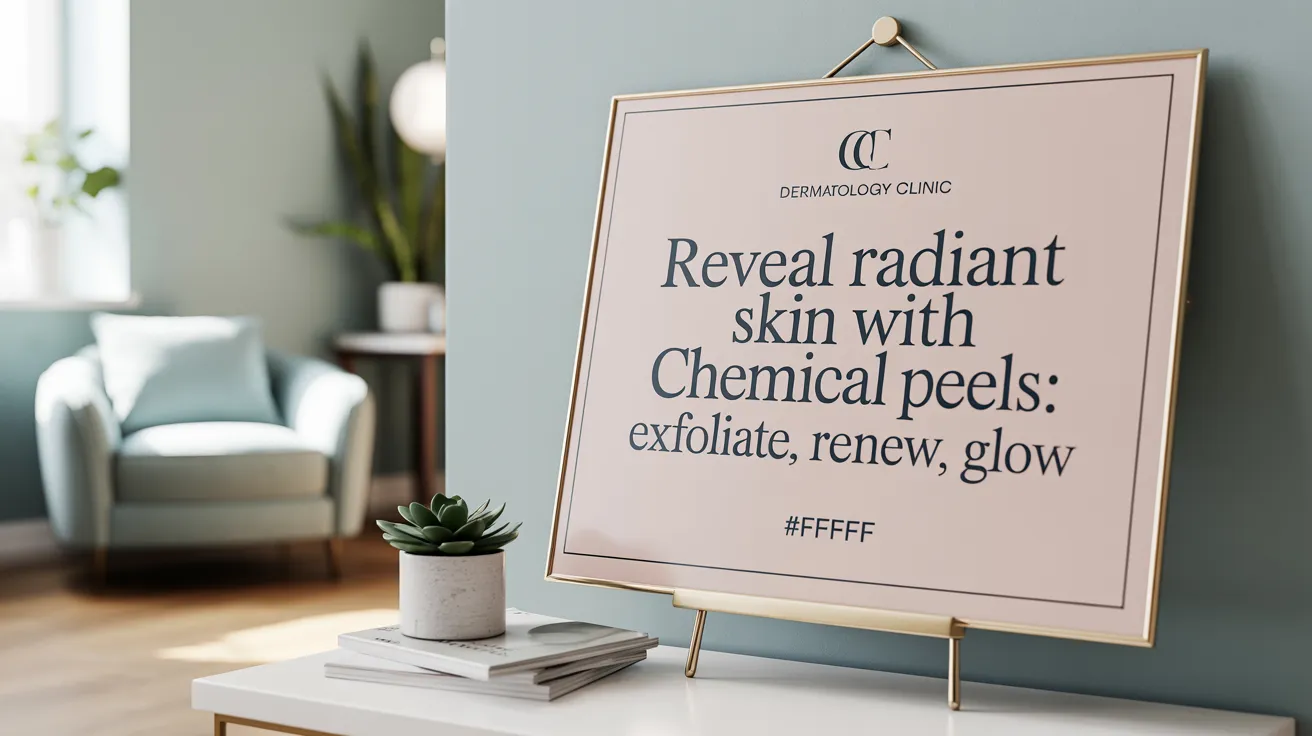 Reveal Radiant Skin with Chemical Peels: Exfoliate, Renew, Glow