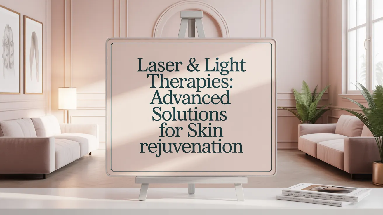 Laser &amp; Light Therapies: Advanced Solutions for Skin Rejuvenation