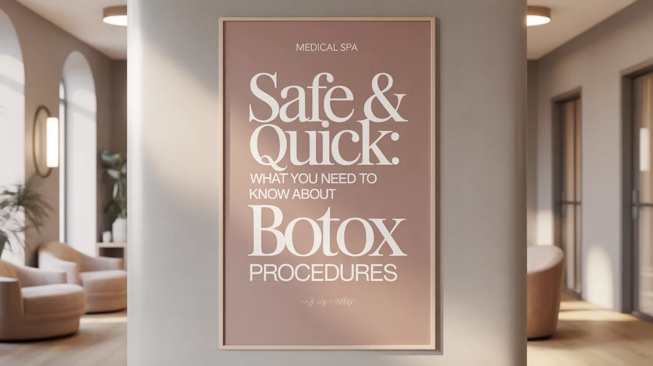 Safe &amp; Quick: What You Need to Know About Botox Procedures