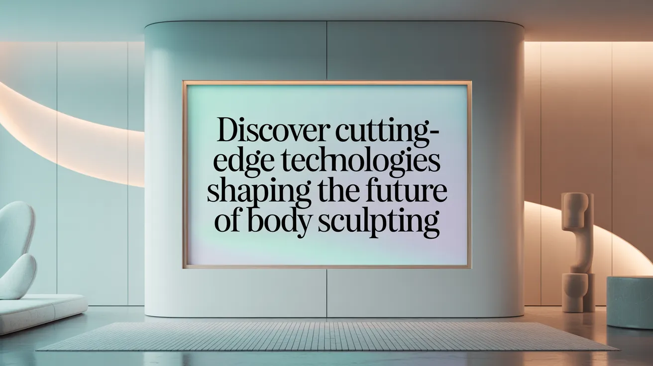 Discover Cutting-Edge Technologies Shaping the Future of Body Sculpting