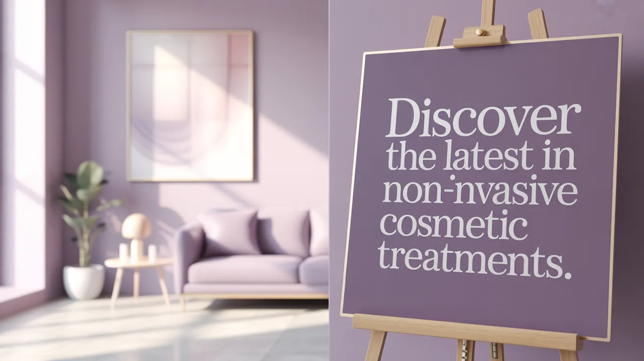 Discover the Latest in Non-Invasive Cosmetic Treatments