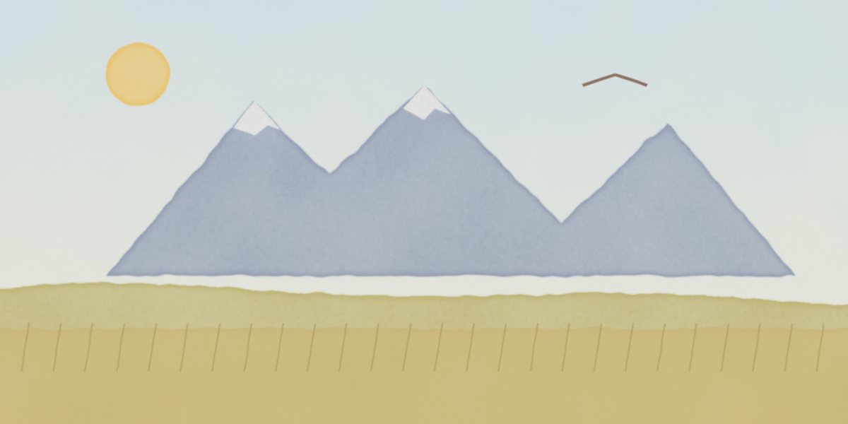 Illustrated World Explorer scene of Argentina