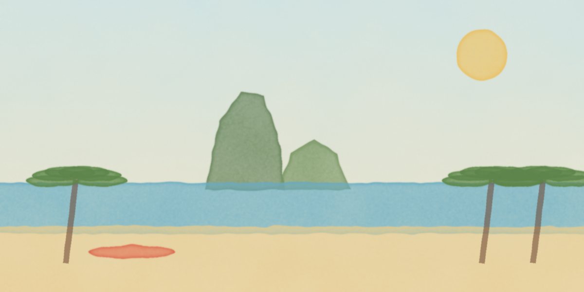 Illustrated World Explorer scene of Brazil