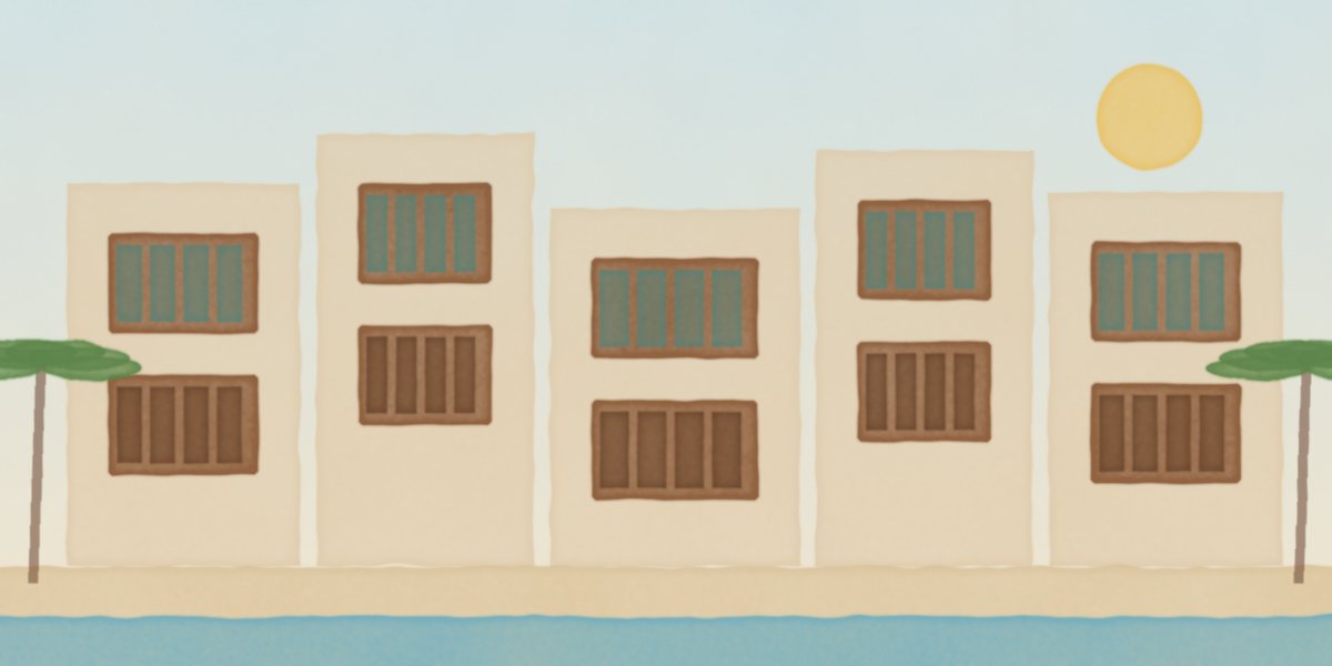 Illustrated World Explorer scene of Saudi Arabia