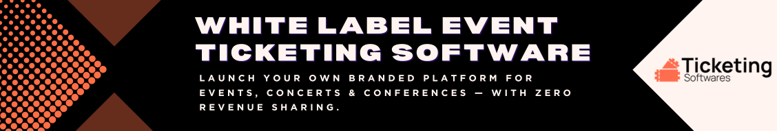 White label event ticketing software