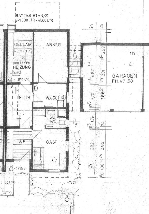 Grundriss UG