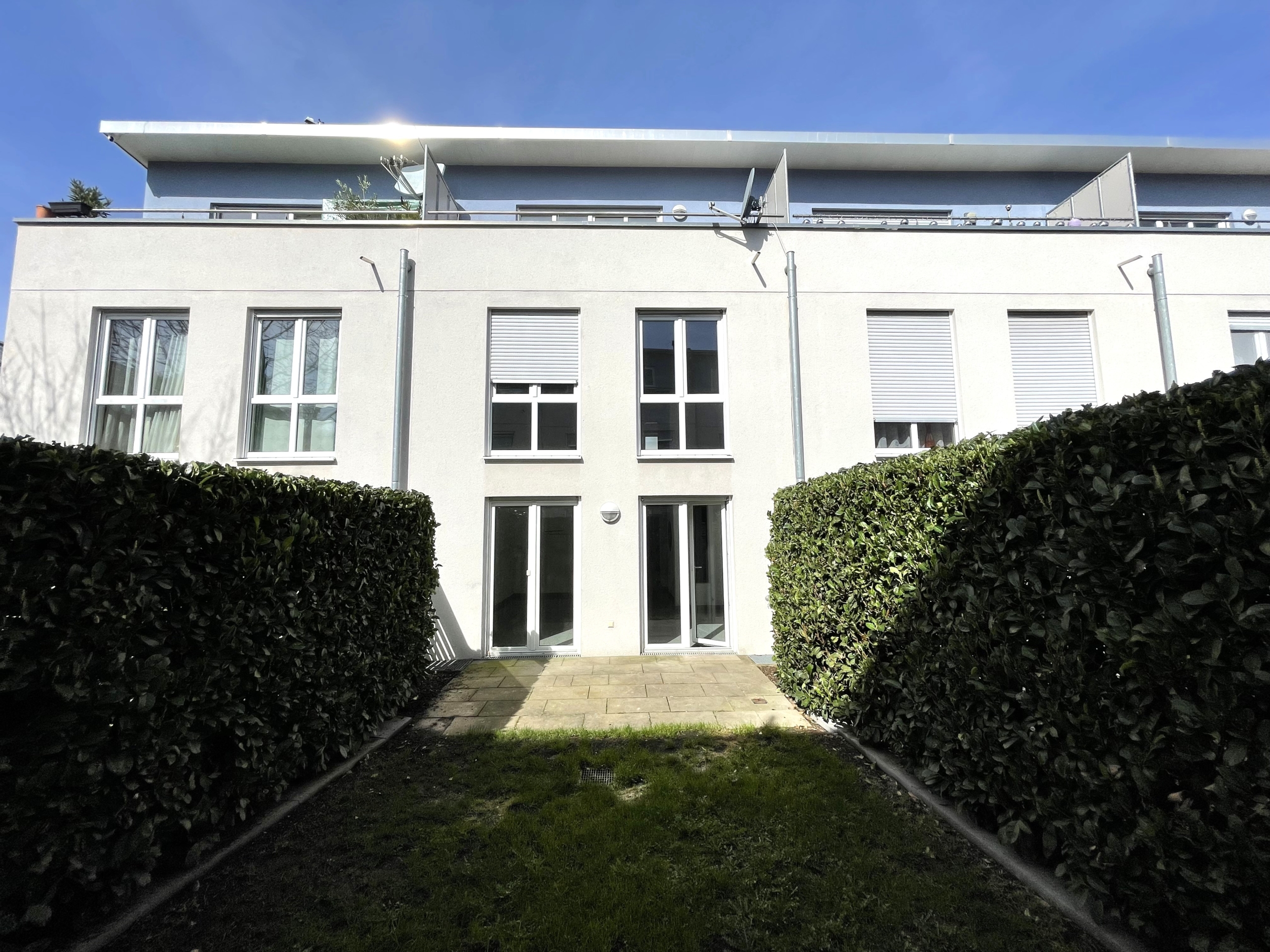 Hausansicht Gartenseite