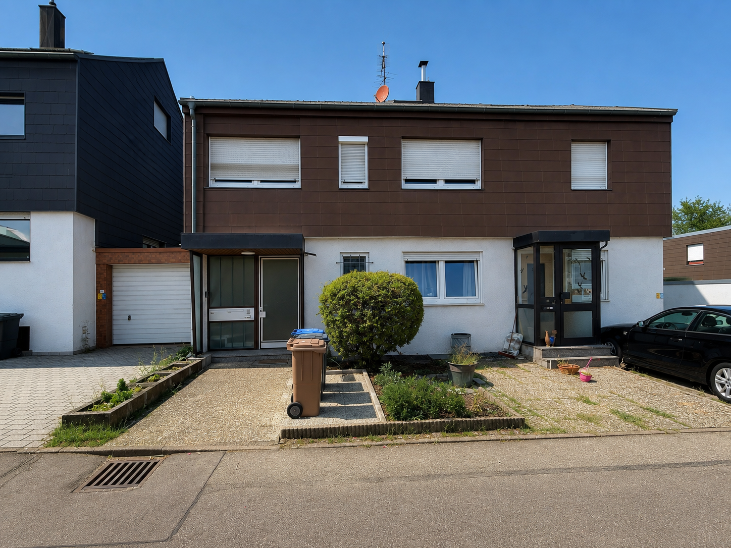 Hausansicht Eingangsseite