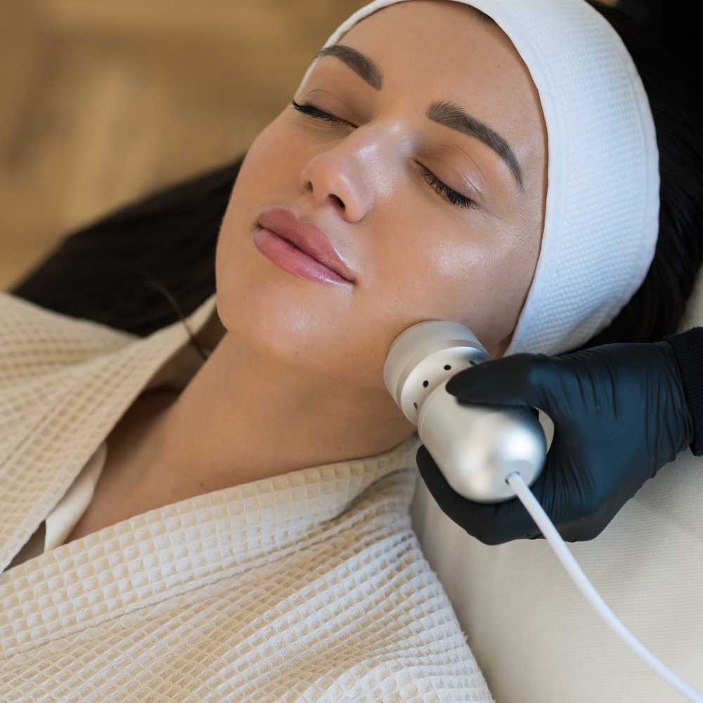 Advanced facial and skin health treatment at Fanous MedSpa Charlotte NC