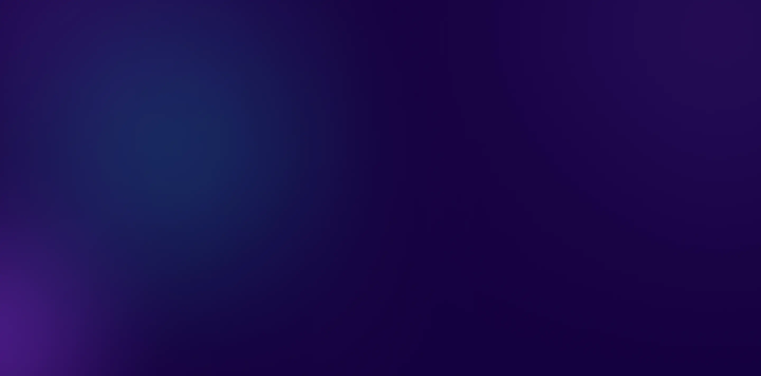 Abstract smooth gradient background with dark blue and purple tones.
