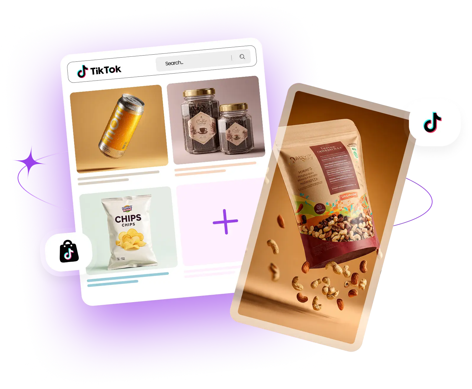 Interface showing brand data insight graph with $600 million marked, a 30% increased sales indicator, and the options Strategy, Performance, Structure, and Risk Process.