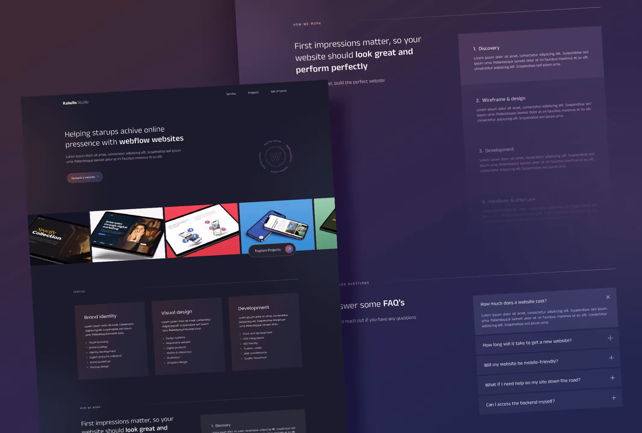 david-no-code-site-web-kabello-studio