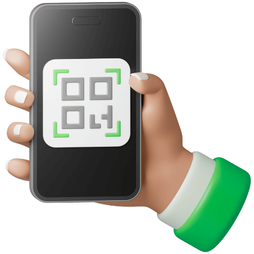 Illustration de la génération automatique du QR code unique pour l'accès au menu digital du restaurant.