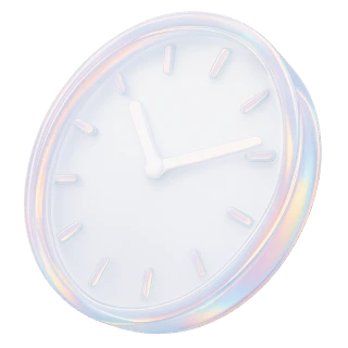 Icono de un reloj que reprenta lo rapido que es presentar tu renta