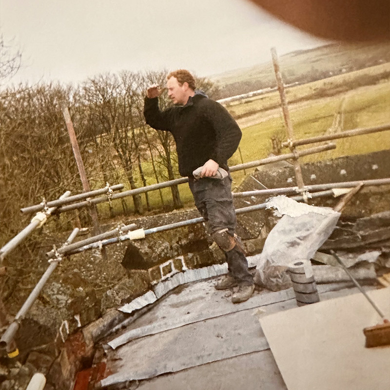 Lumley 2009 Retro image of person on roof