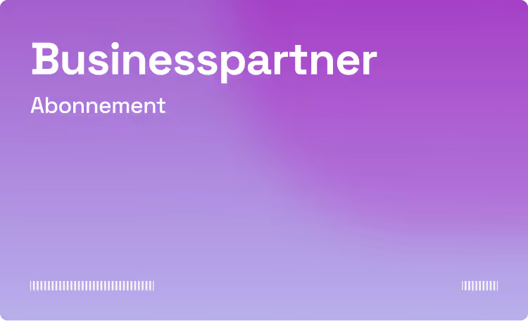 Grafik for ydelsen BusinessPartner.