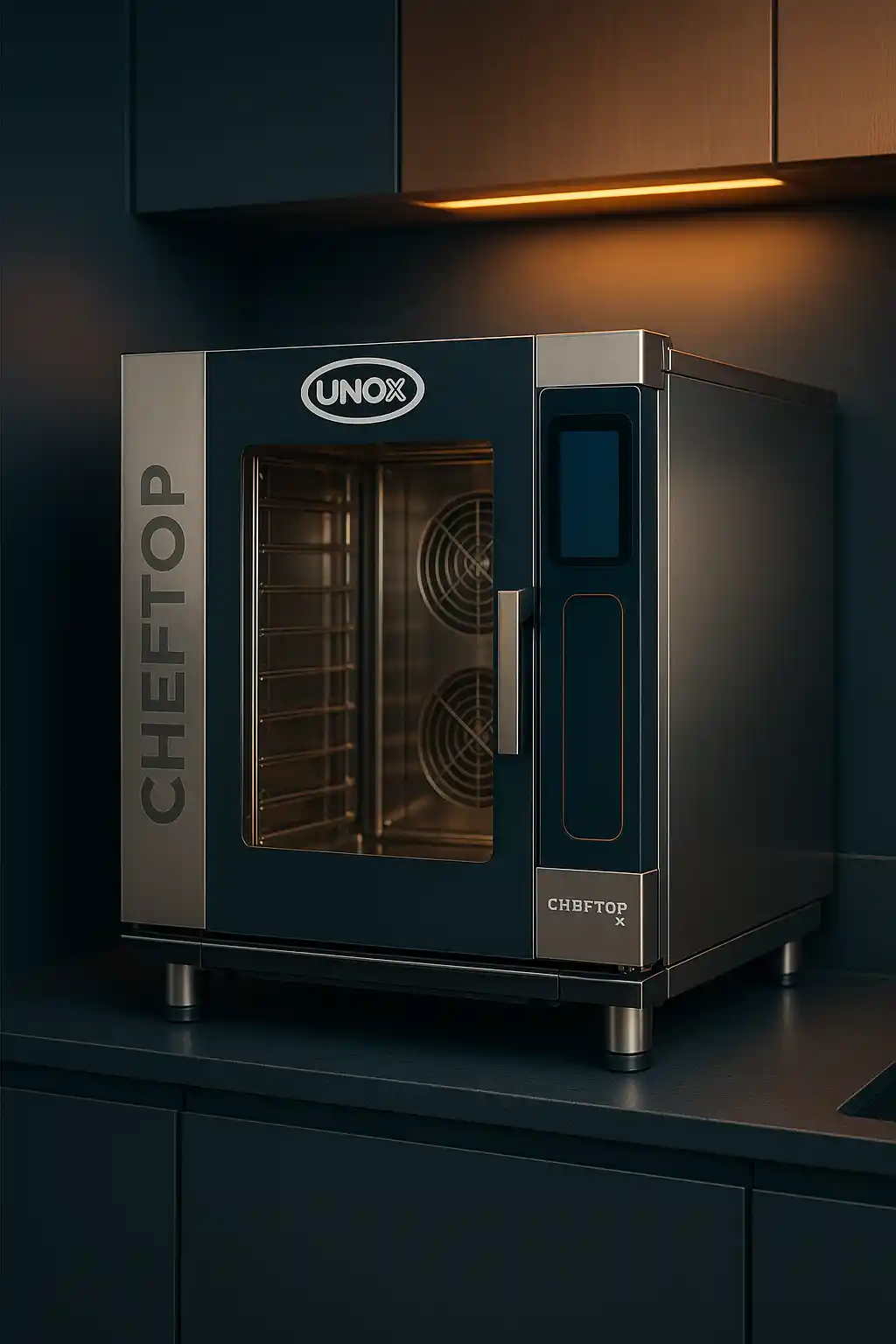 Barda, cuisiniste professionnel basé à Lyon vous présente le Unox Cheftop Four mixte