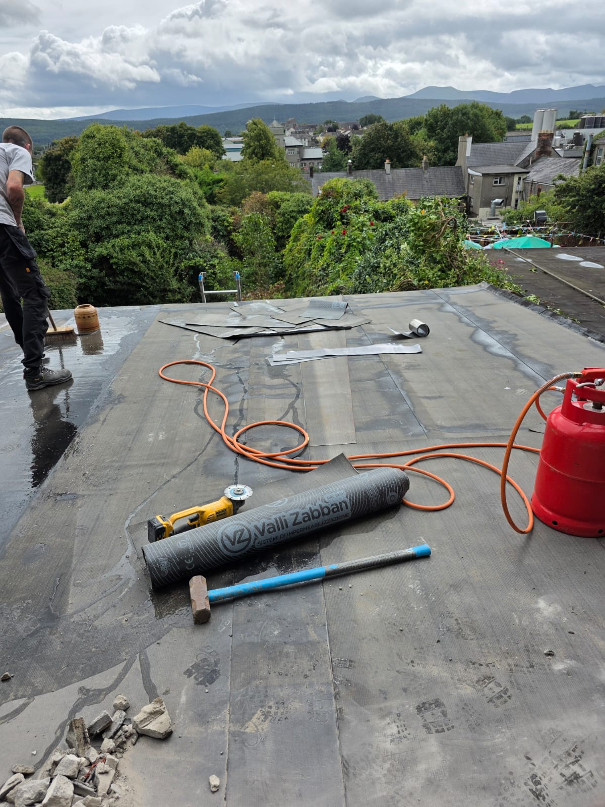 flat roofing