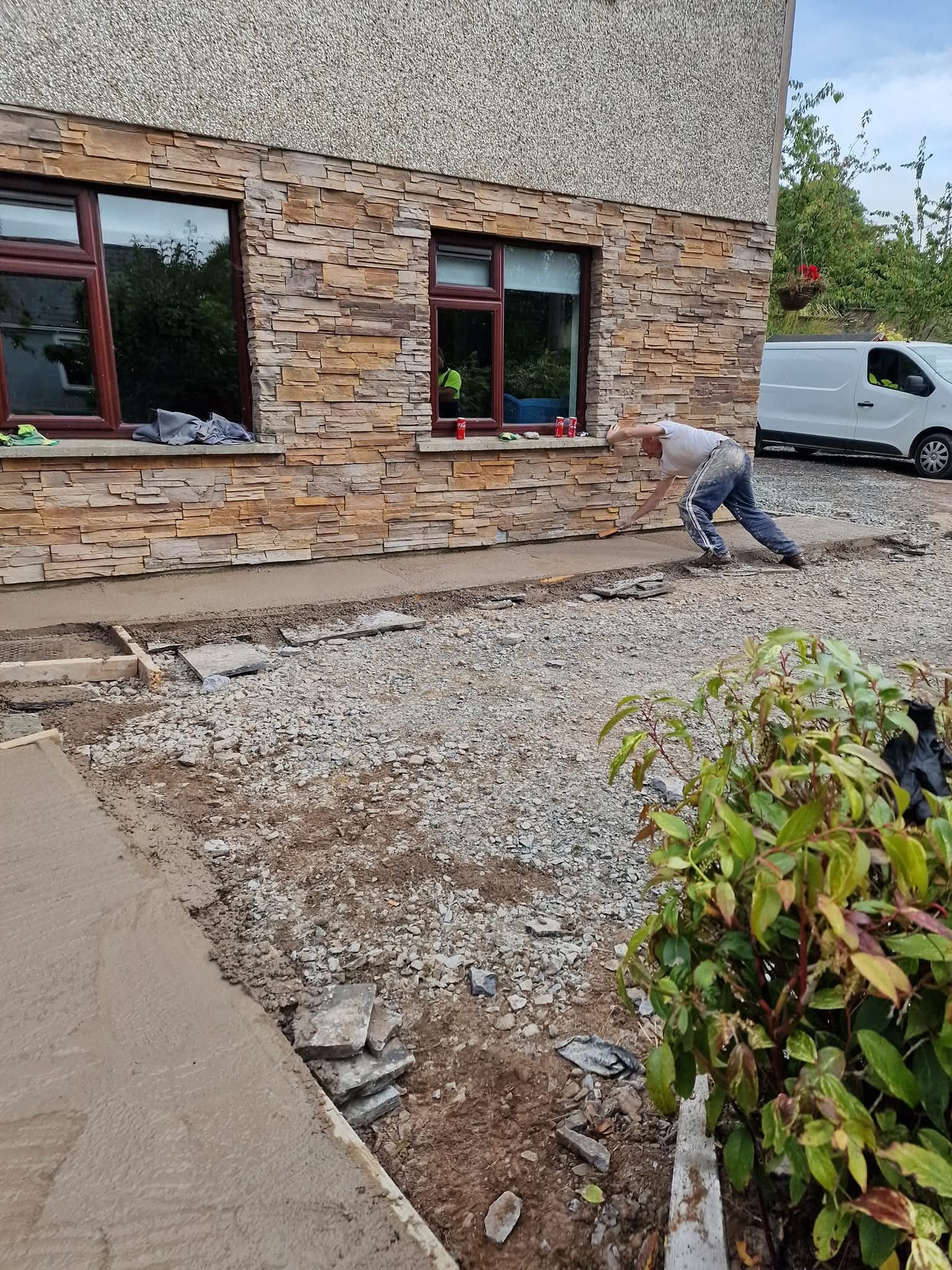 pavement landscaping