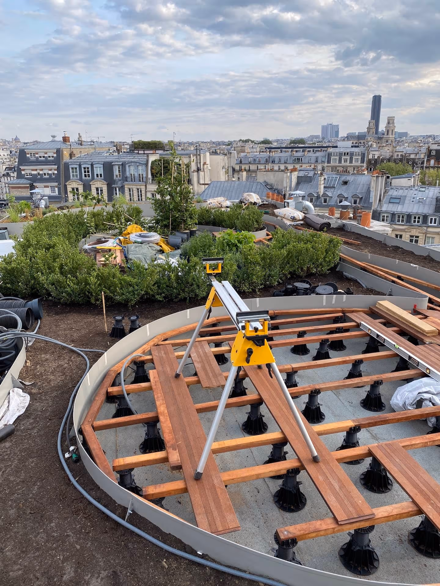 Campagne dans le ciel