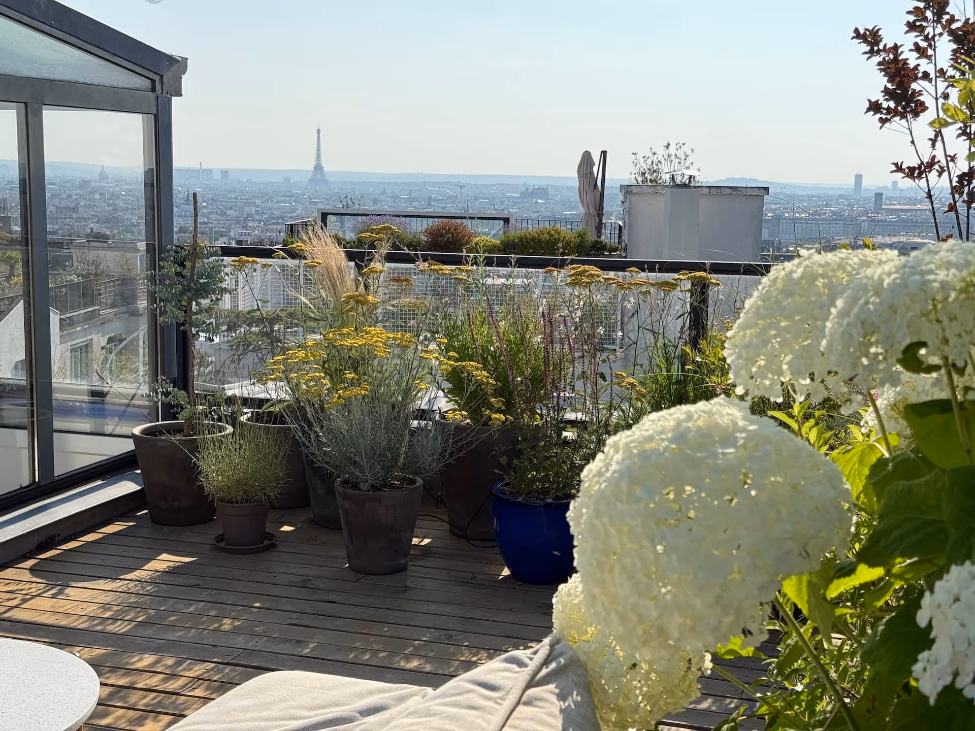 Sur le haut de la butte