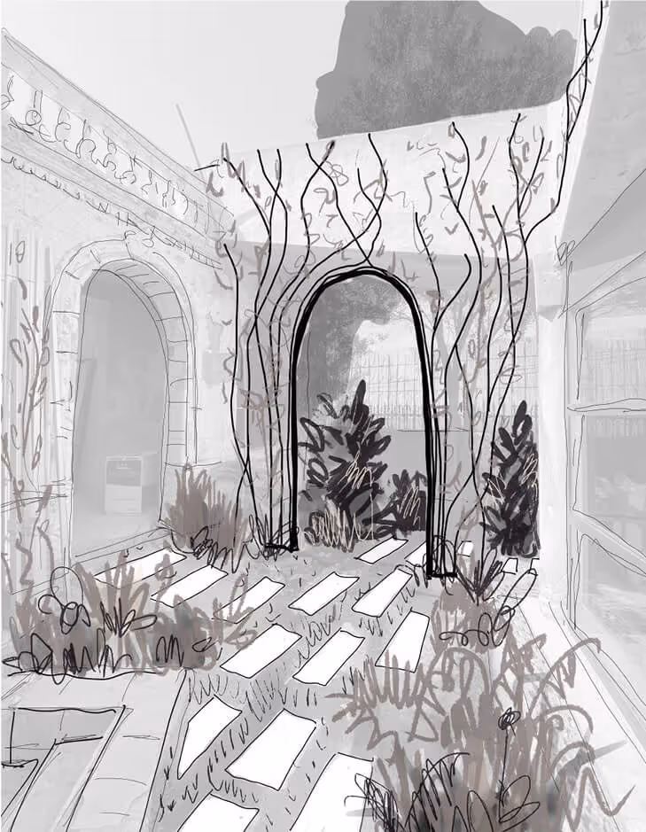 Le jardin des fragments de mémoire