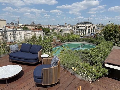 Campagne dans le ciel