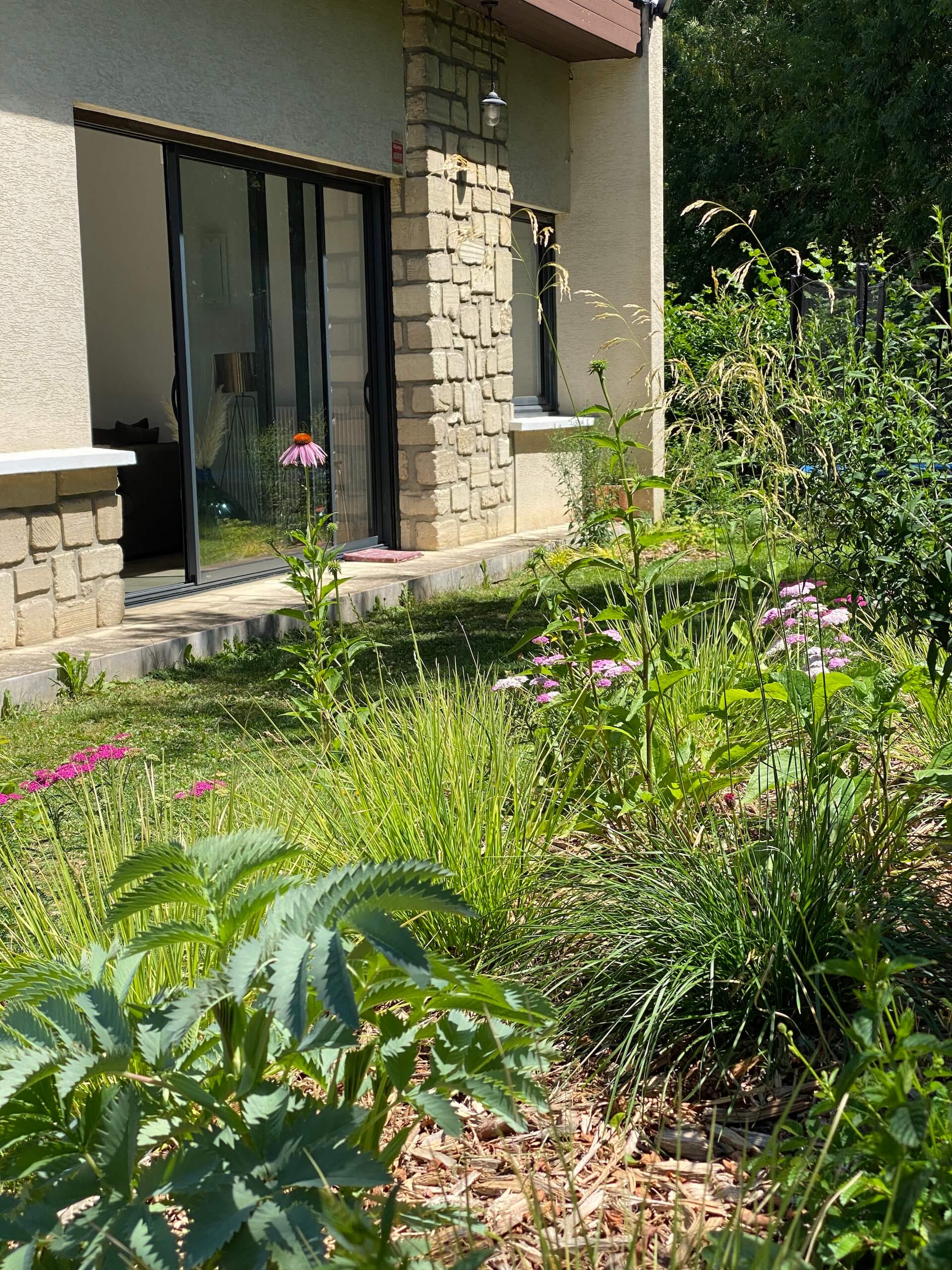 La clairière jardinée