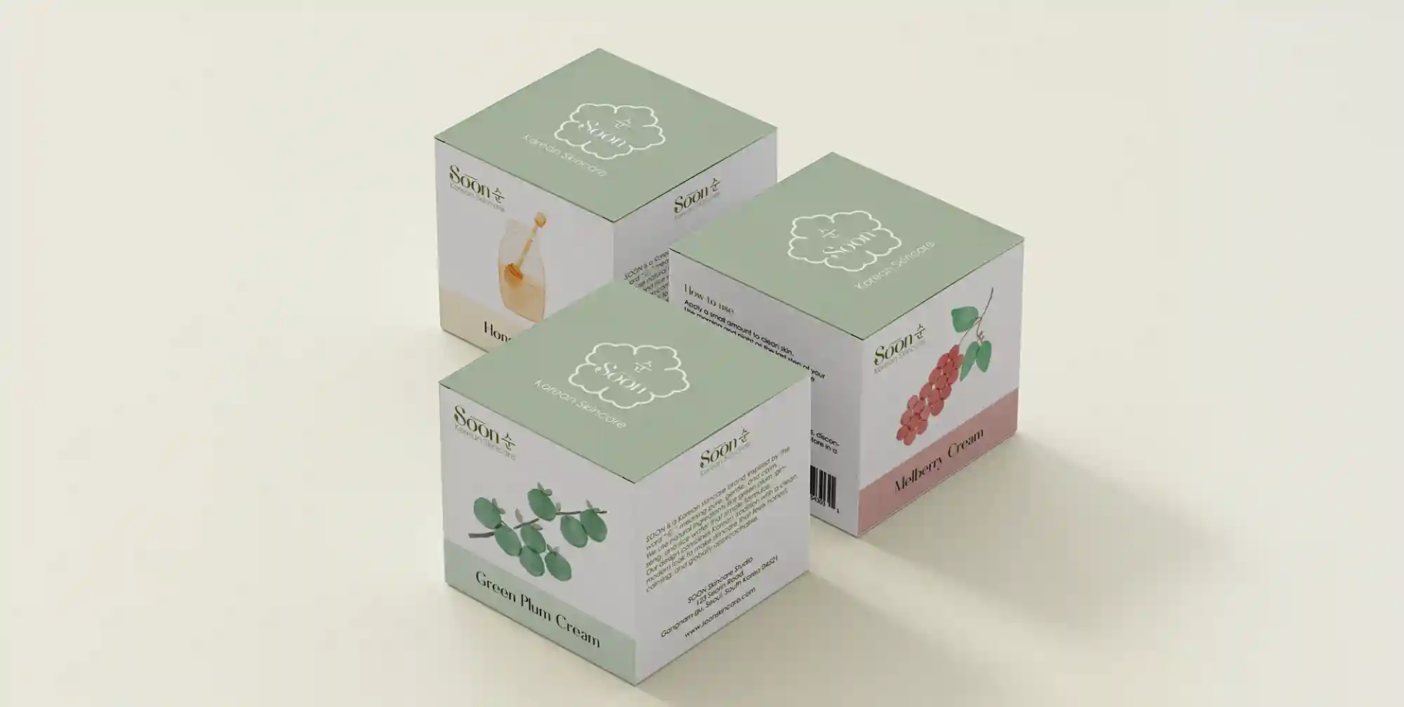 Korean skincare design system