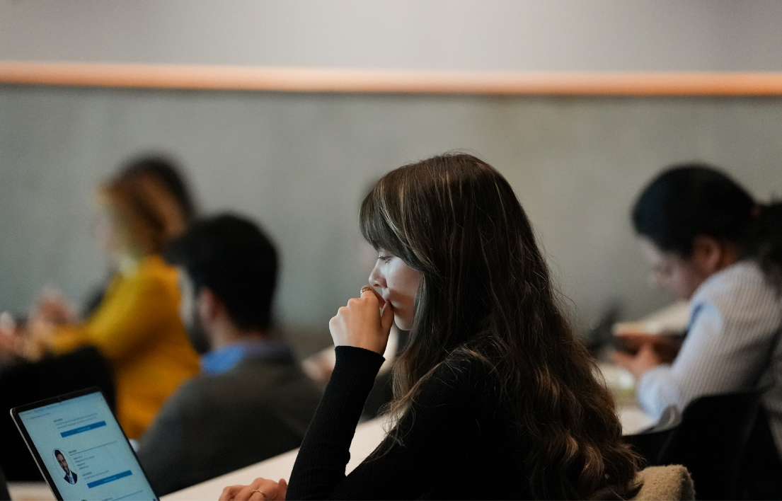 A man and a woman standing next to each other.
