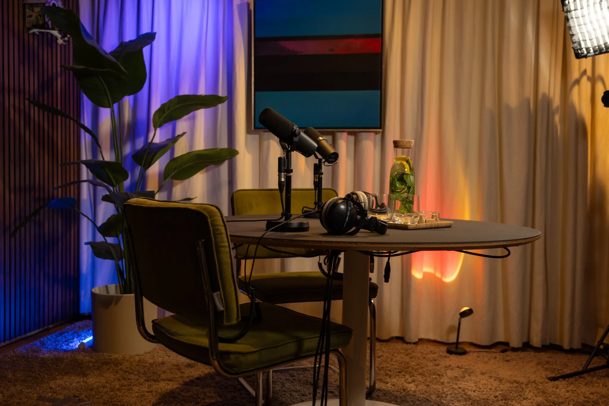 Podcastkamer bij Zochers