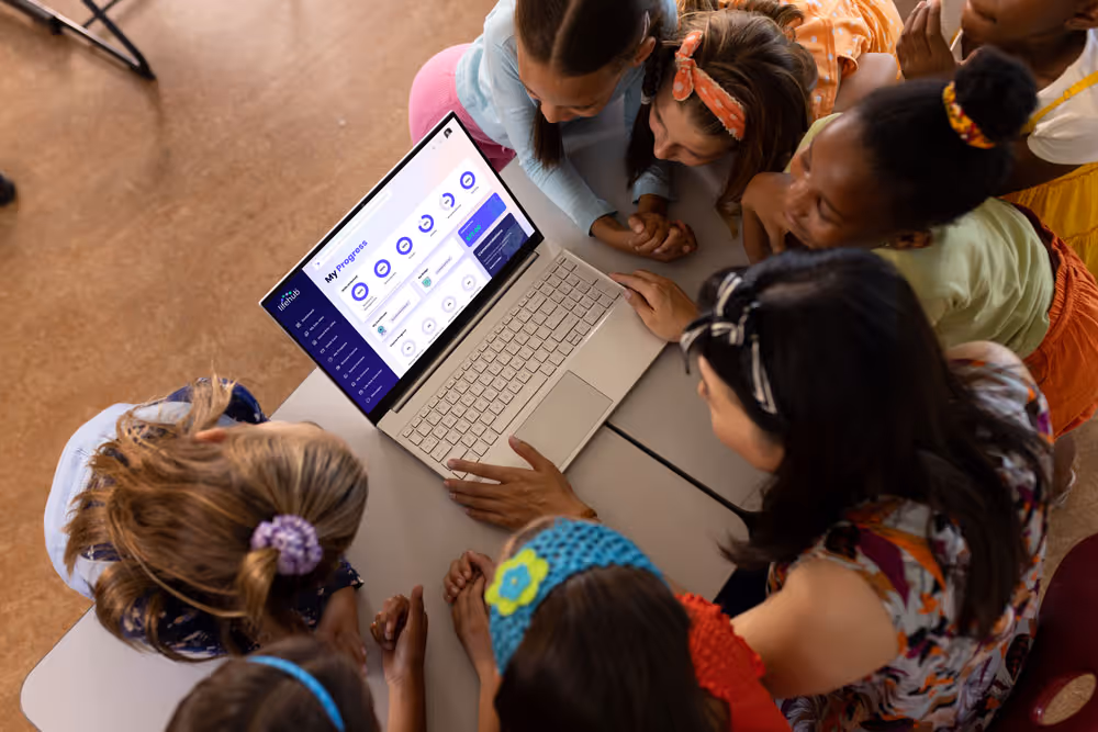 Life Hub student or educator engaged in AI-powered learning activity