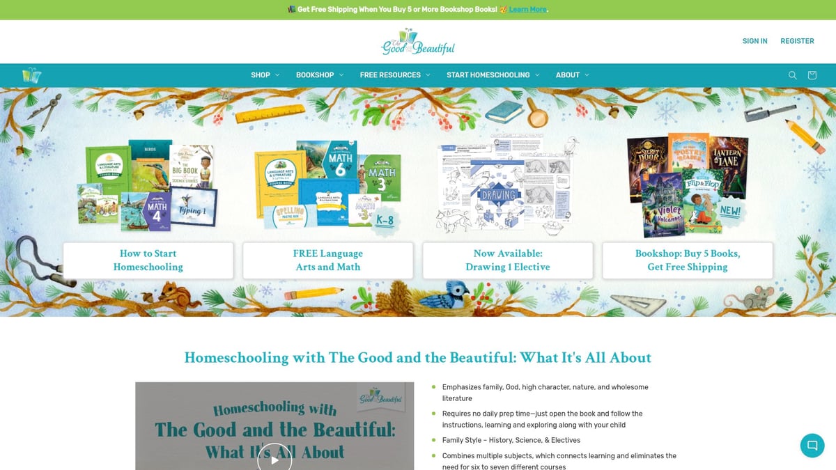 10 Best Homeschool Curriculums for Every Learning Style in 2026 - The Good and the Beautiful