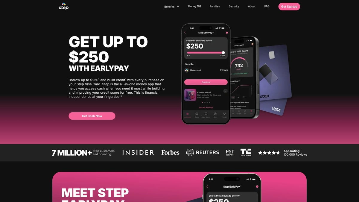 Las 8 mejores tarjetas Visa para adolescentes que puedes probar en 2026: tarjeta Visa Step