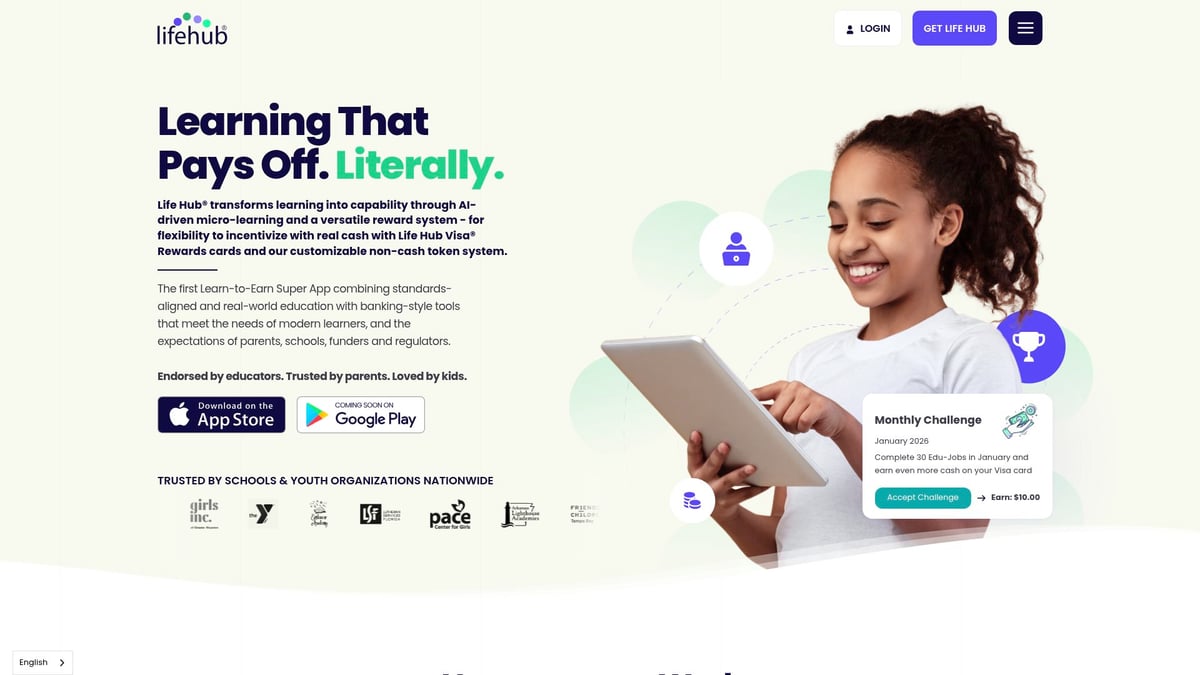 Las 8 mejores tarjetas Visa para adolescentes que puedes probar en 2026 - Life Hub Tarjeta Visa® Rewards