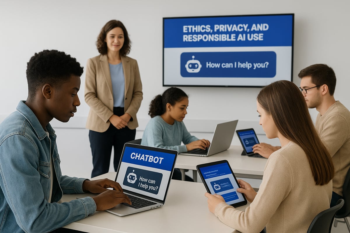 Ethical Considerations and Challenges in Chatbot Education
