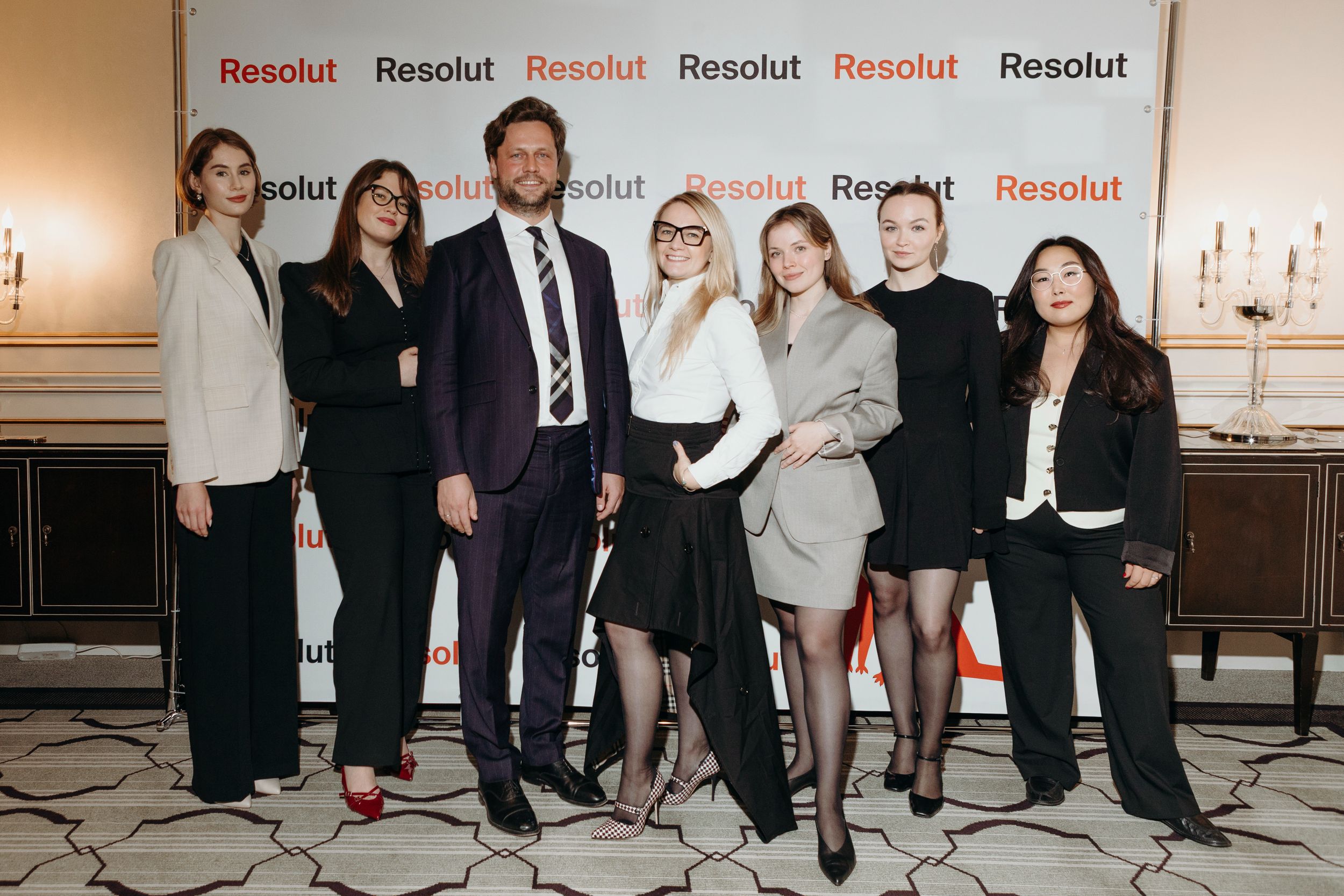Resolut team at the Business Club, Four Seasons Hotel Moscow