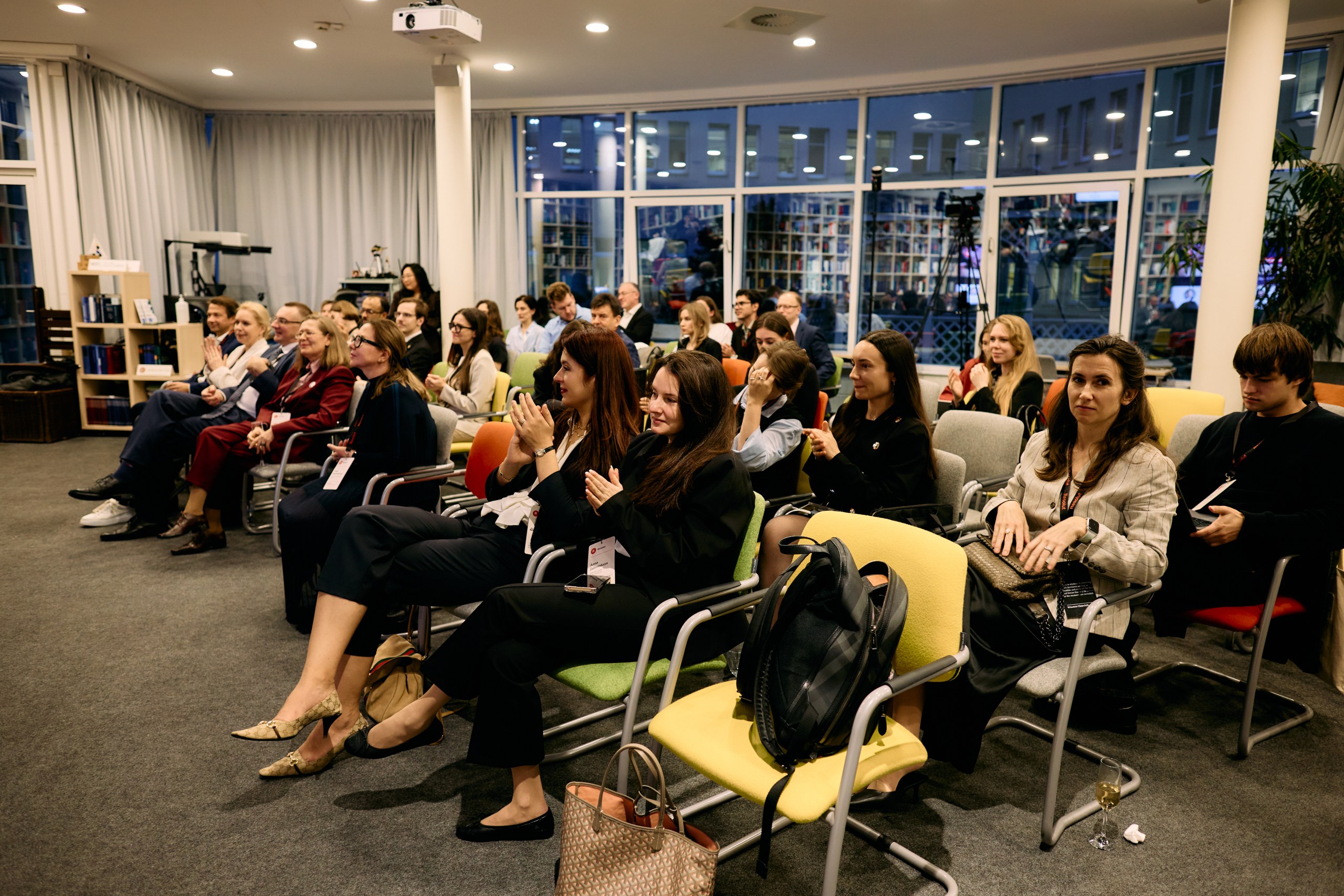 Audience at the Resolut panel, RIAC 2026