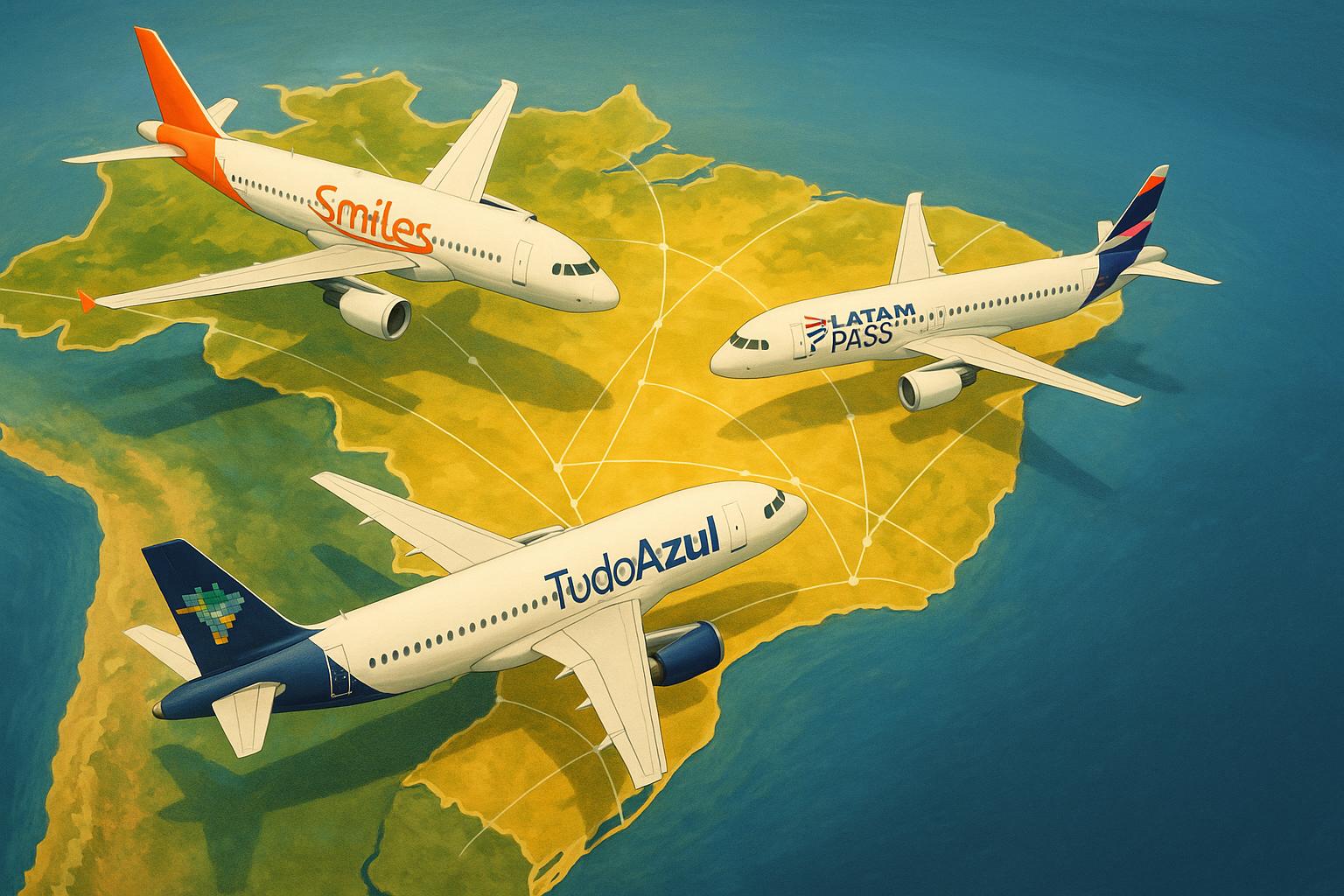 Smiles, Latam Pass ou TudoAzul: Melhor para Voos Domésticos