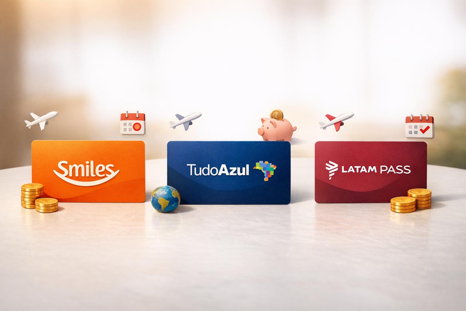Smiles, TudoAzul ou Latam Pass: Qual é Mais Econômico?