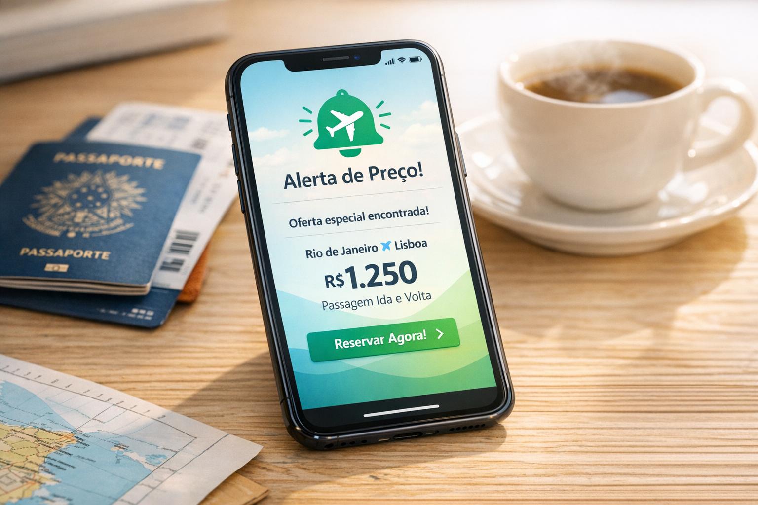 Alerta de Preço de Passagem Aerea