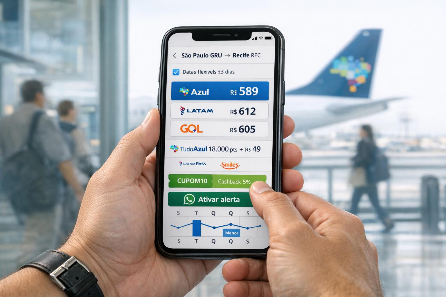 Como pagar menos em passagens da Azul