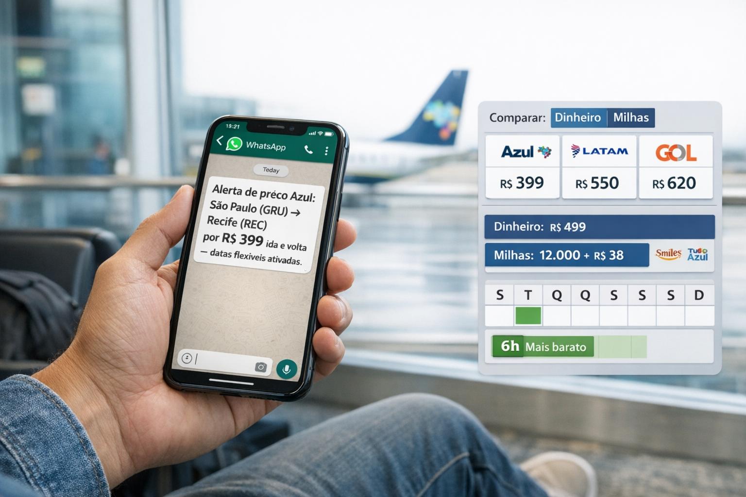 Passagens Azul estão caras? Veja como economizar