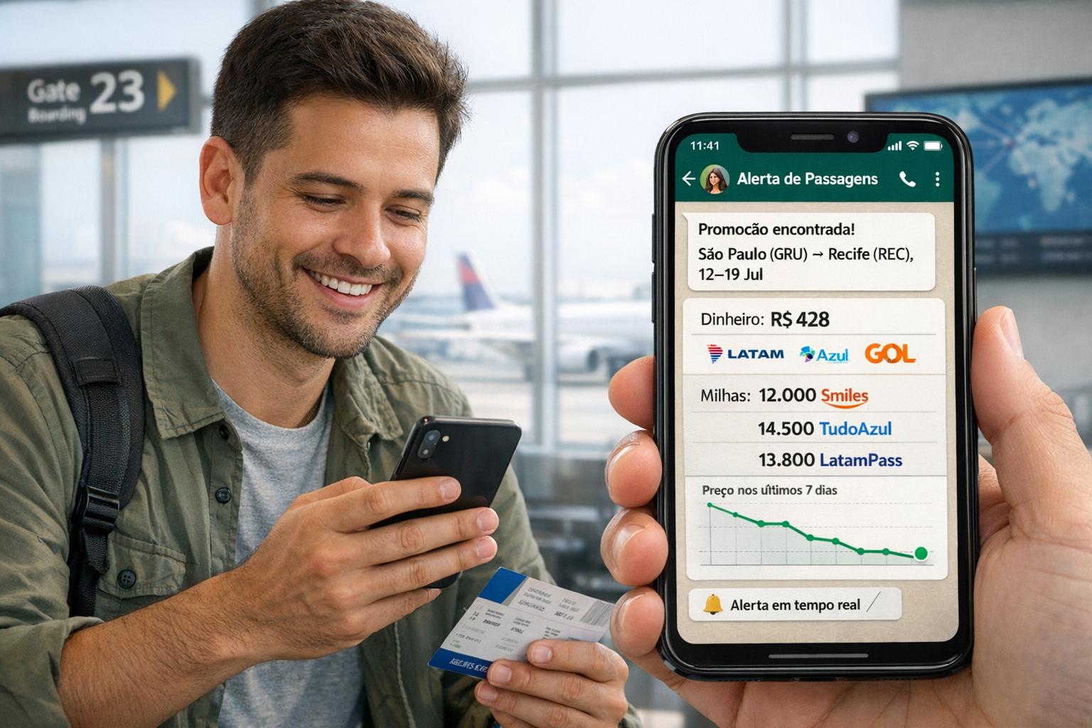 Como Encontrar Passagens Aéreas Mais Baratas em Segundos