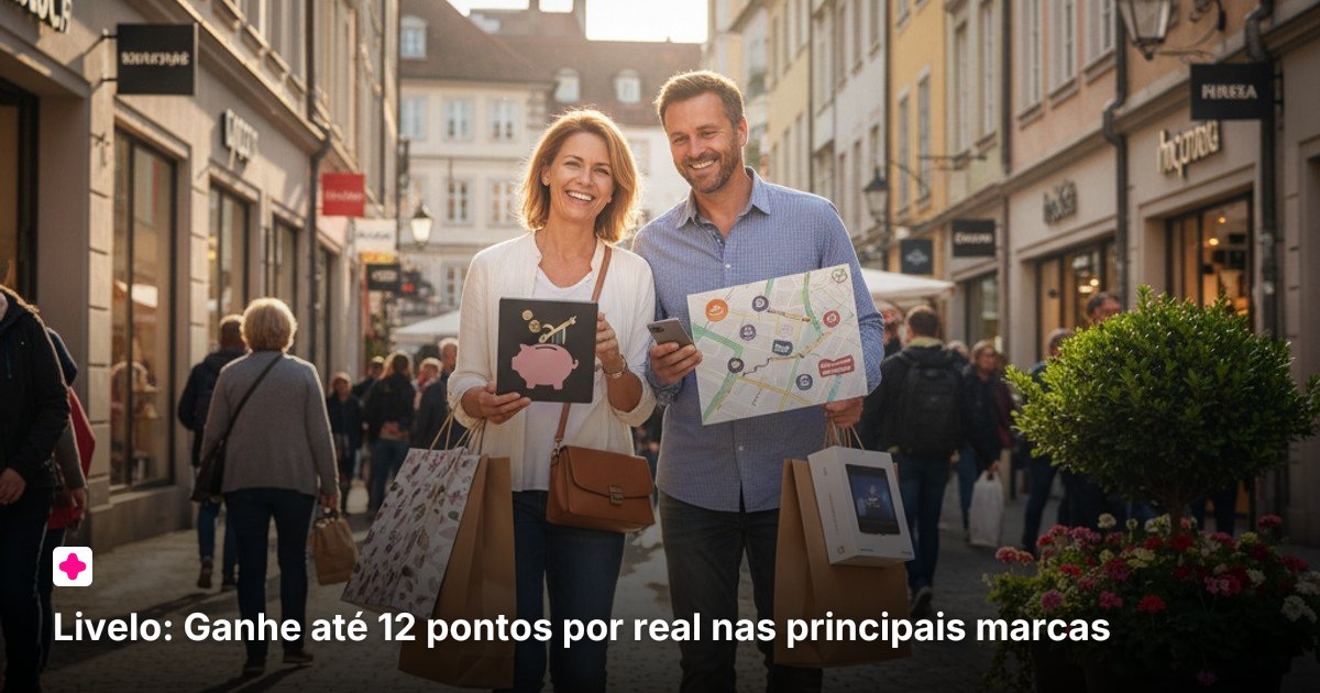 Livelo: Ganhe até 12 pontos por real nas principais marcas