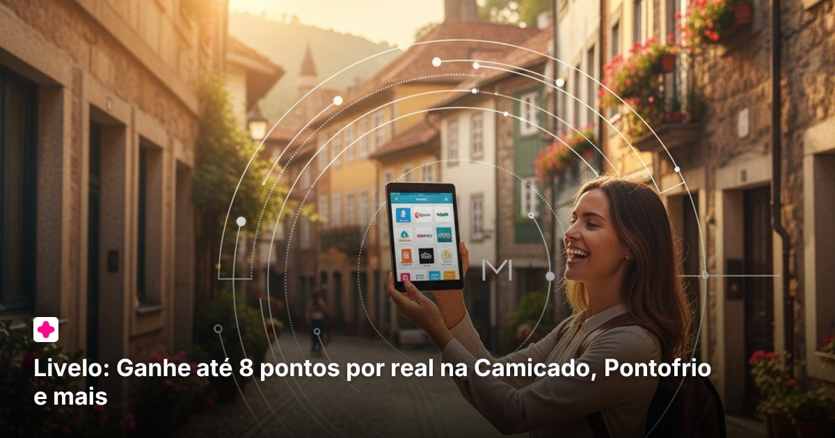 Livelo: Ganhe até 8 pontos por real na Camicado, Pontofrio e mais