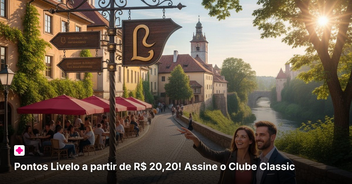 Pontos Livelo a partir de R$ 20,20! Assine o Clube Classic