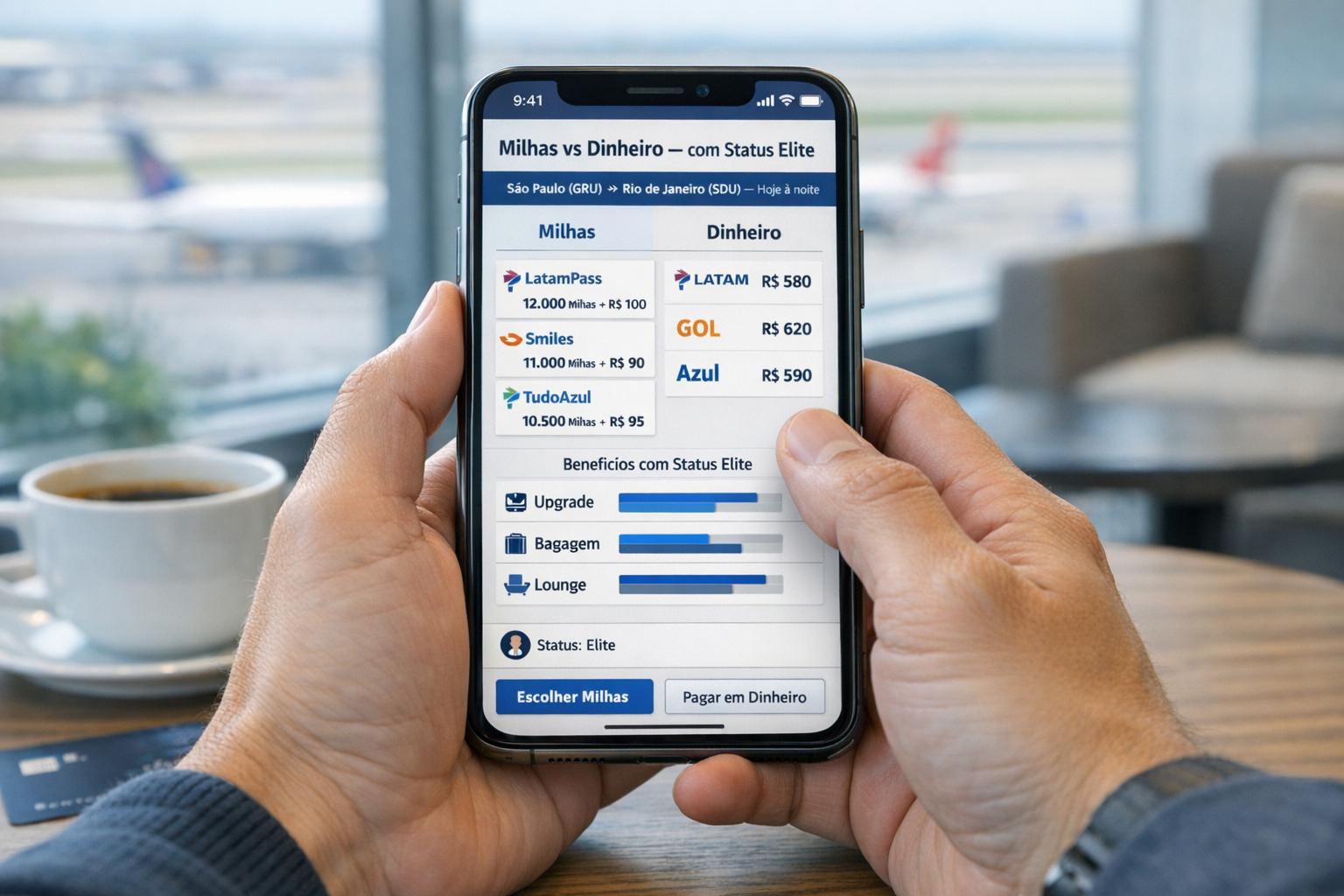 Milhas vs Dinheiro: Qual Compensa Mais com Status Elite