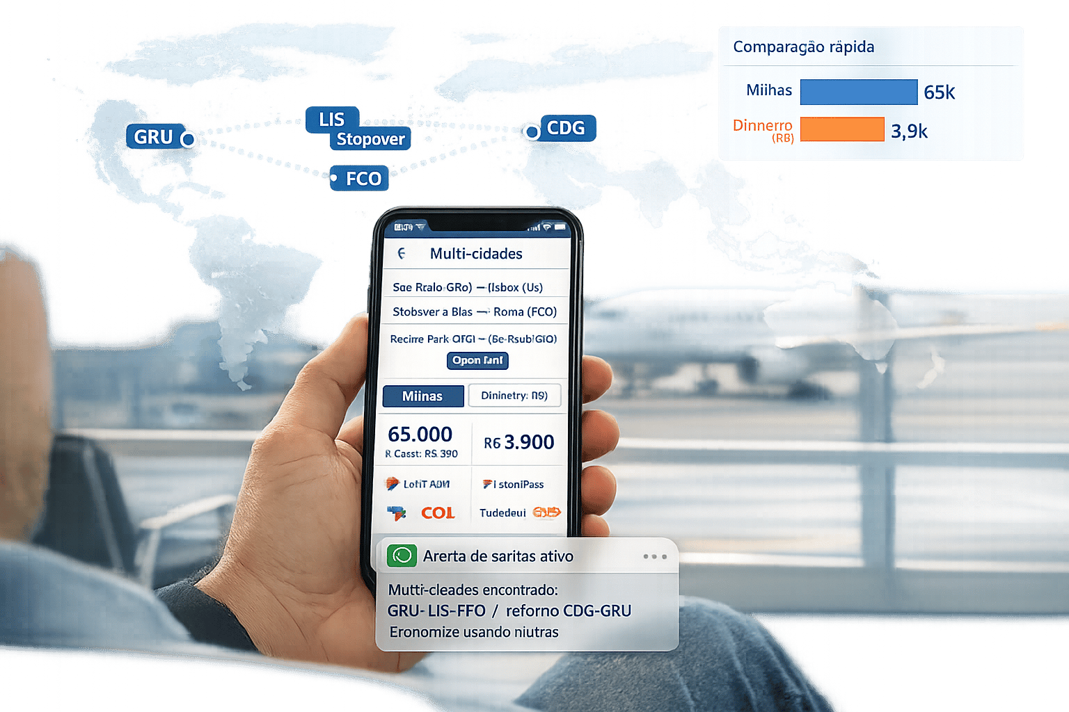 Guia Completo: Milhas para Viagens Multi-Cidades