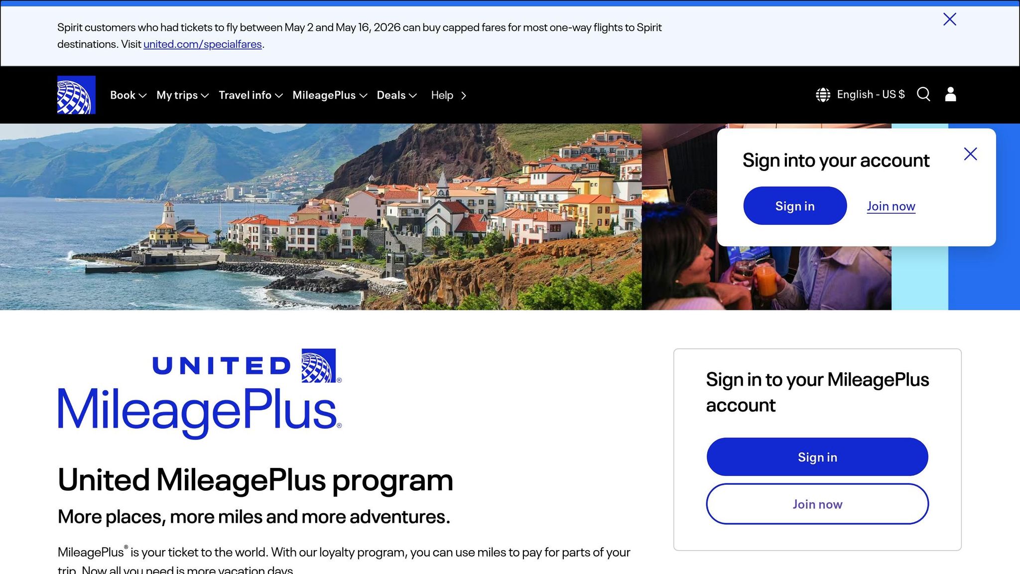 United Airlines MileagePlus